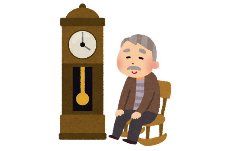 いらすとや　古時計